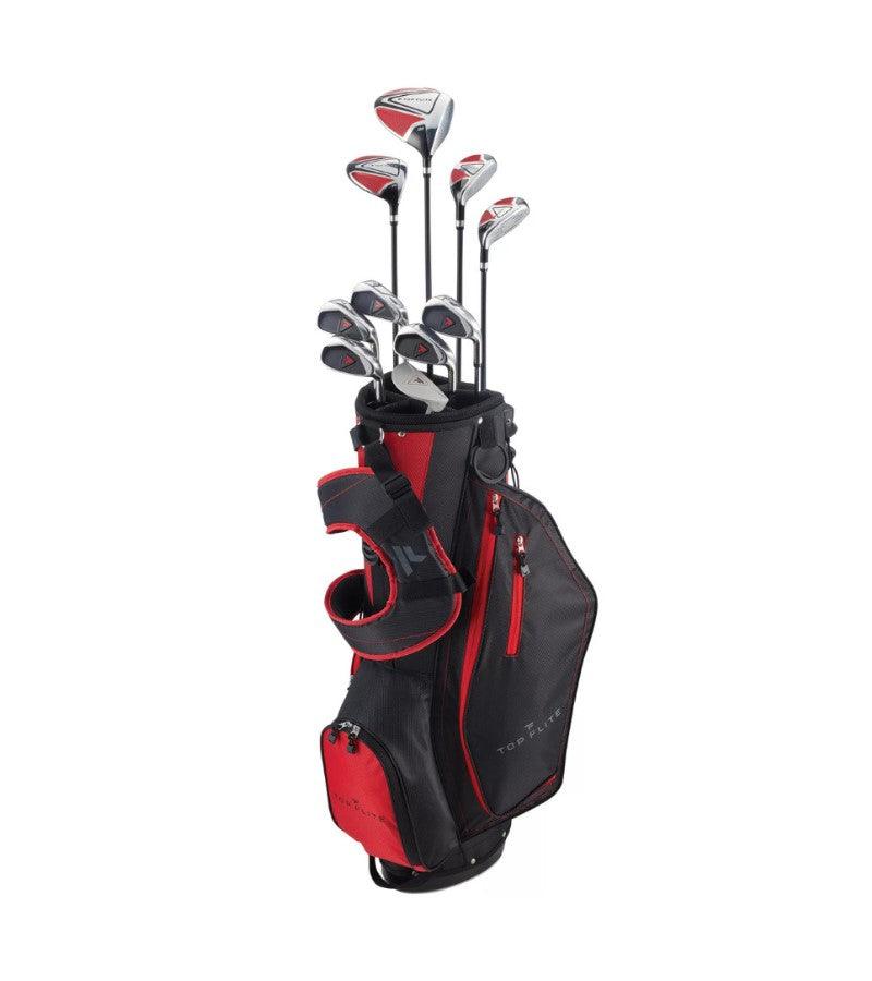 Load image into Gallery viewer, Top Flite XL 13 Piece Mens Golf Set Red
