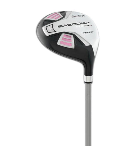 Tour Edge Bazooka Max-J Fairway Wood for Ages 9-12 Red
