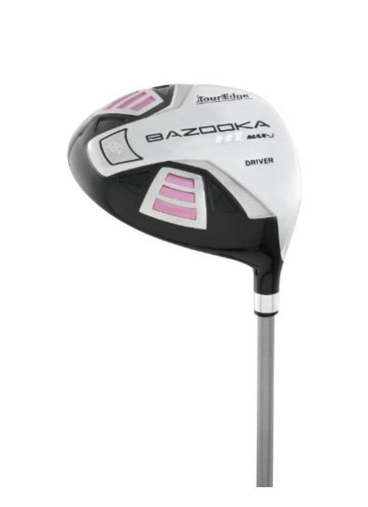 Tour Edge Bazooka Max-J Girls Driver for Ages 3-5 Pink