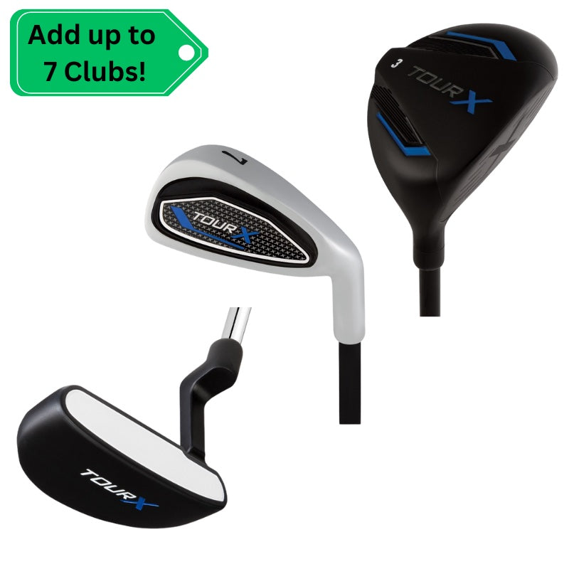 Load image into Gallery viewer, Tour X Golf Club Bundle for Ages 2-4 Blue
