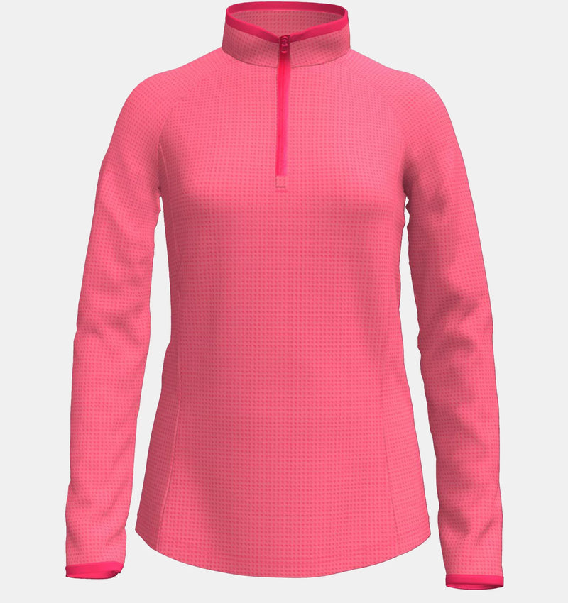 Load image into Gallery viewer, Under Armour Tee to Green Quarter Zip Girls Pink
