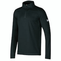 Load image into Gallery viewer, Under Armour Tech Mesh Youth Golf Quarter Zip Black

