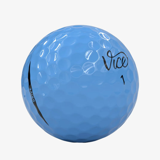 Vice Golf Drive Golf Balls Blue - Dozen