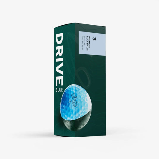 Vice Golf Drive Golf Balls Blue - 3 Ball Pack