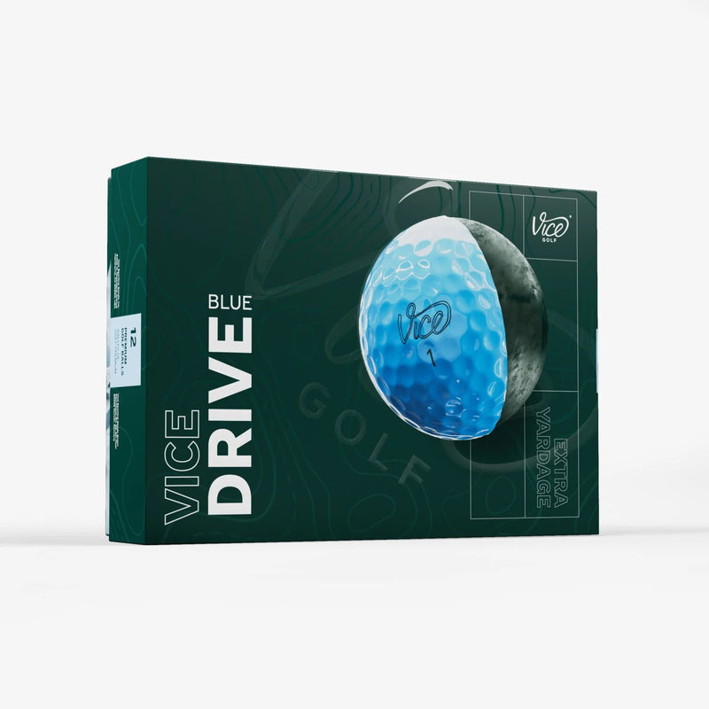 Load image into Gallery viewer, Vice Golf Drive Golf Balls Blue - Dozen
