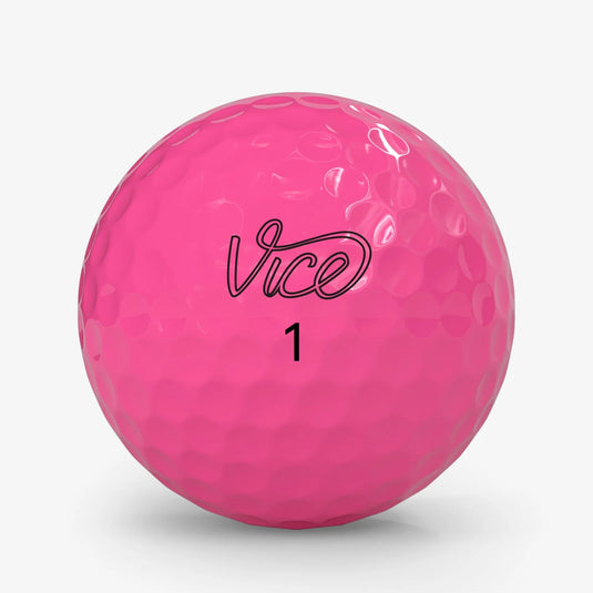 Vice Golf Drive Golf Balls Pink - Dozen