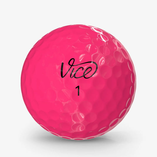 Vice Golf Pro Air Golf Balls Neon Pink - Dozen