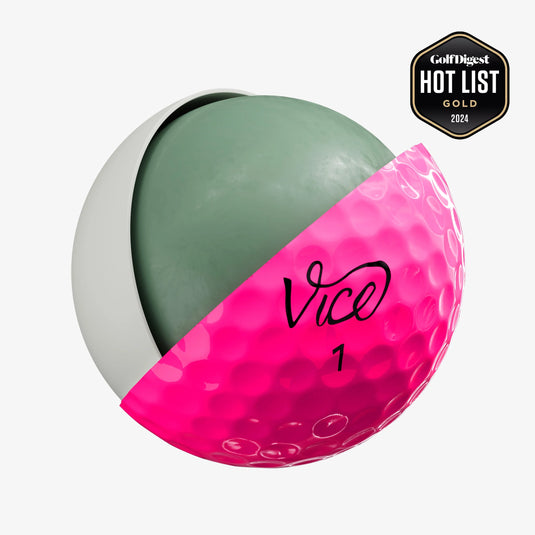 Vice Golf Pro Air Golf Balls Neon Pink - Dozen