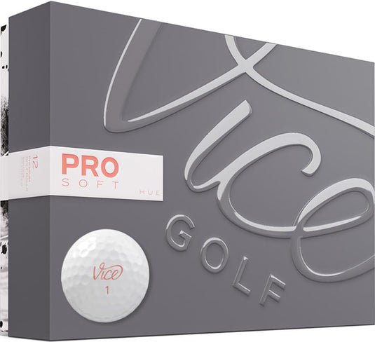 Vice Pro Soft Golf Balls Pink