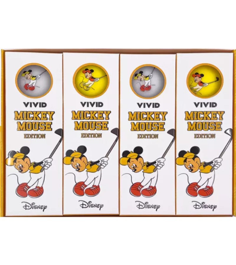 Load image into Gallery viewer, Volvik Disney Mickey Mouse Golf Balls - 3 Ball Pack
