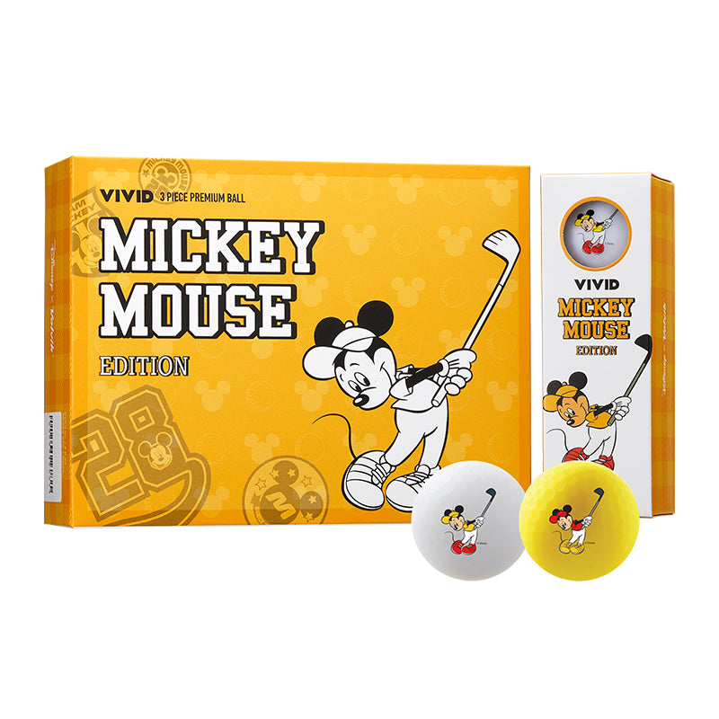 Load image into Gallery viewer, Volvik Vivid Disney Mickey Mouse Golf Balls
