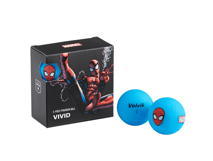 Volvik The Avengers Spiderman Gift Set - 4 Ball Pack