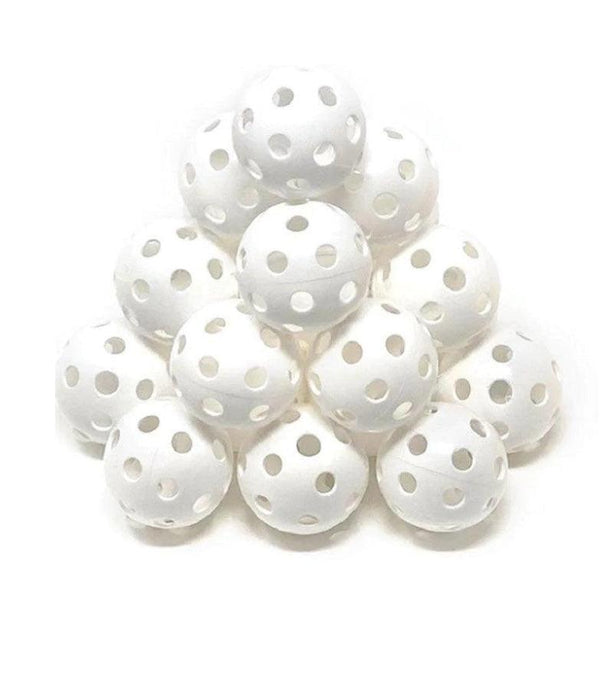 White Wiffle Golf Balls - One Dozen