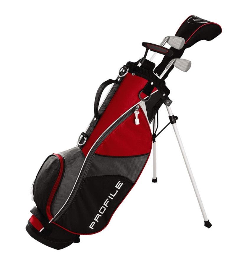Load image into Gallery viewer, Wilson JGI 4 Club Golf Set for Kids Ages 5-8 Red
