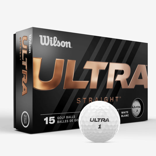 Wilson Ultra Straight Golf Balls White