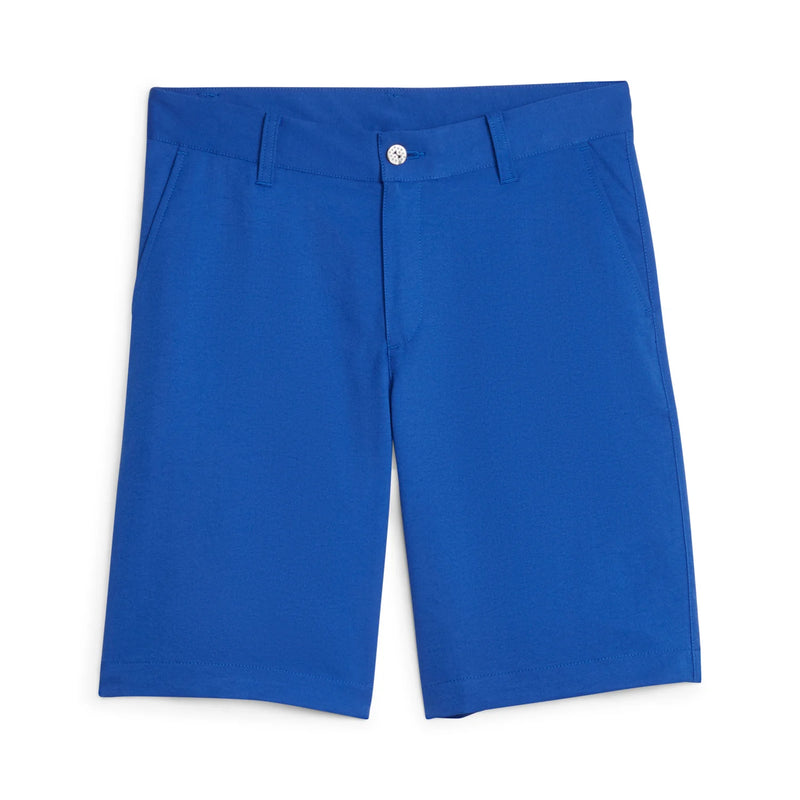Load image into Gallery viewer, Puma Boys Stretch Golf Shorts - Festive Blue
