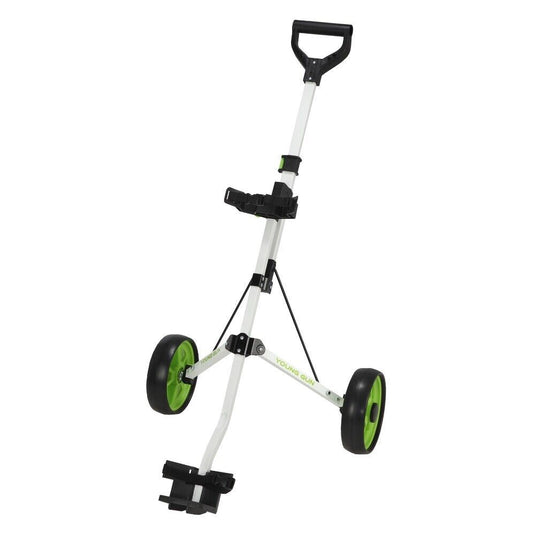Young Gun Adjustable Junior Golf Cart Ages 3-14 White
