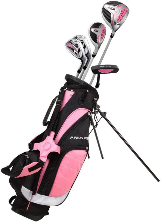 Precise XDJ Girls Golf Set for Ages 6-8 Pink