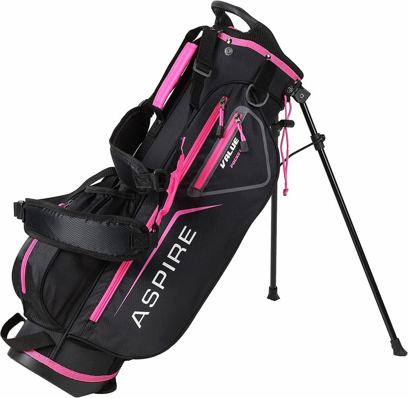 Load image into Gallery viewer, Aspire JLite 5 Club Girls Golf Set for Ages 6-8 (44-52 inches) Pink
