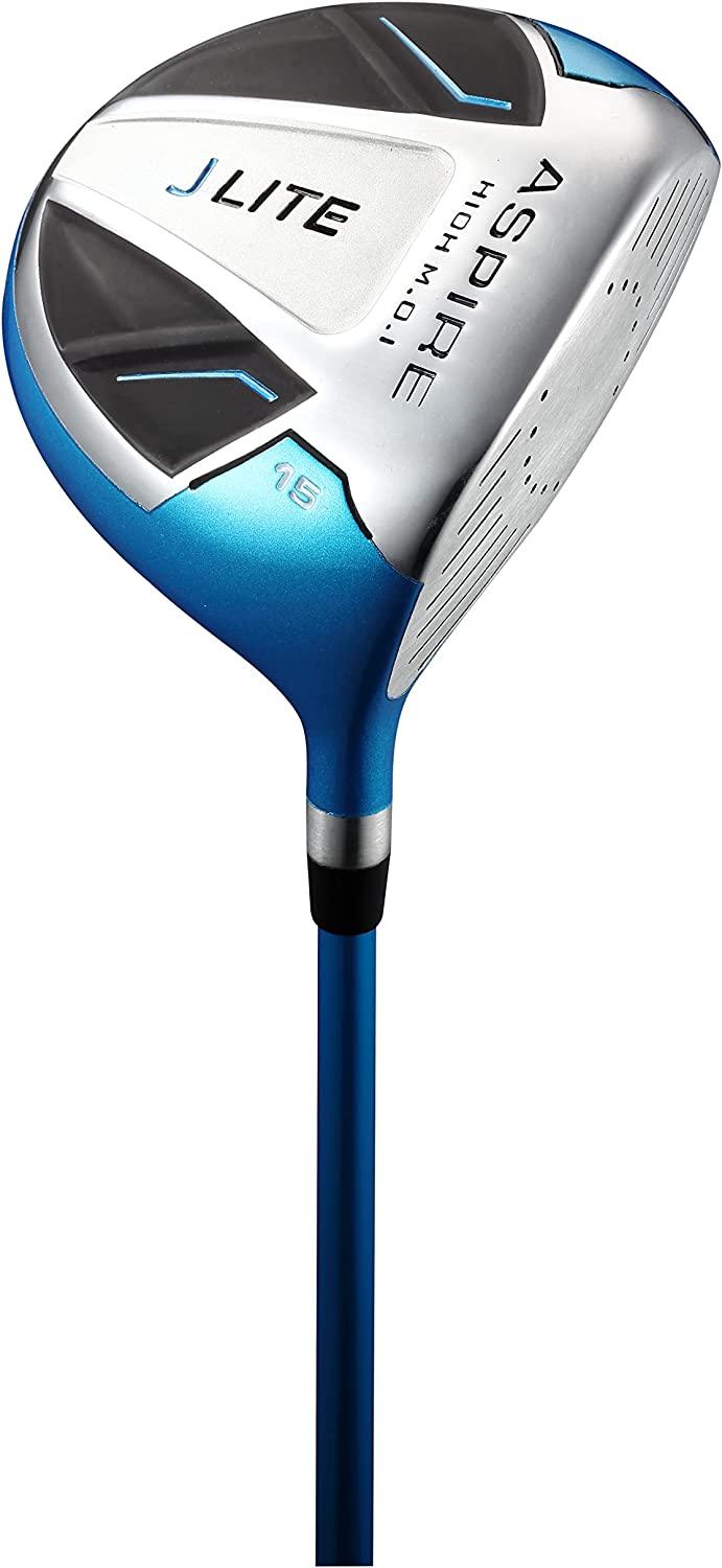 Load image into Gallery viewer, Aspire JLite 5 Club Kids Golf Set for Ages 6-8 (44-52 inches) Blue

