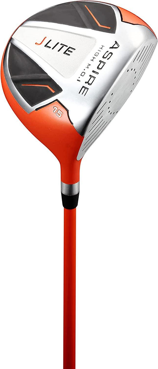 Aspire JLite 5 Club Kids Golf Set for Ages 9-12 (52-60 inches) Orange