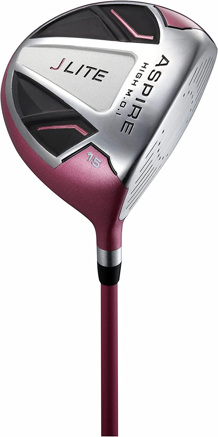 Load image into Gallery viewer, Aspire JLite 5 Club Girls Golf Set for Ages 9-12 (52-60 inches) Pink
