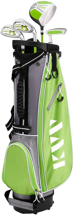 KVV 4 Club Kids Golf Set for Ages 9-12 (52-58 inches) Green