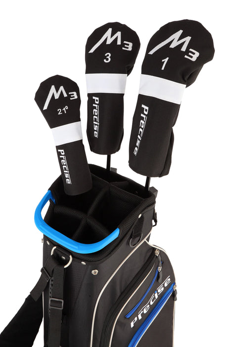 Precise M3 14 Piece Mens Regular Size Golf Set Blue