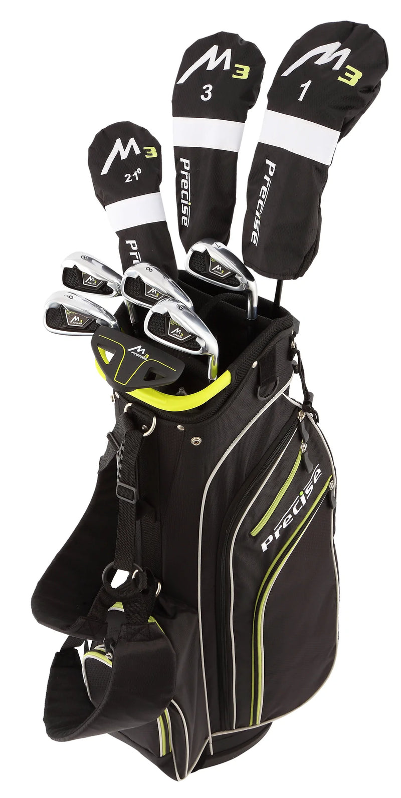 Load image into Gallery viewer, Precise M3 14 Piece Mens Tall Size Golf Set Green
