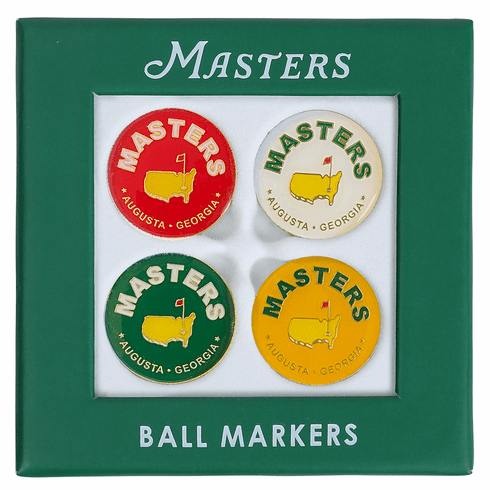 Official Masters Assorted Ball Marker Set - allkidsgolfclubs