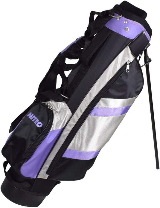 Nitro Blaster Pro Girls Golf Stand Bag Purple