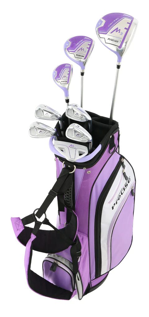 Precise M3 14 Piece Ladies Petite Golf Set Purple
