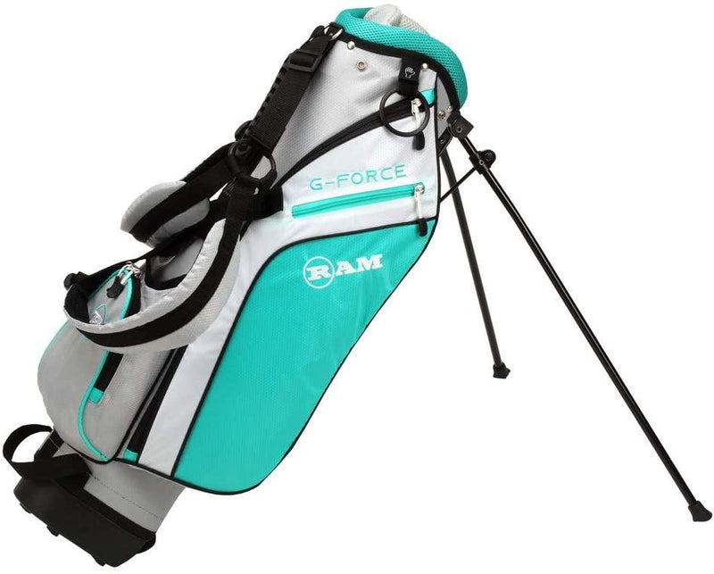 Load image into Gallery viewer, Ram G-Force 6 Club Girls Golf Set for Ages 7-9 (45-54 inches) Baby Blue
