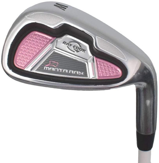Ray Cook Manta Ray 4 Club Girls Golf Set for Ages 6-8 (45-52 inches) Pink