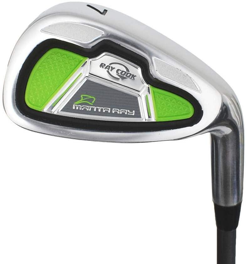 Load image into Gallery viewer, Ray Cook Manta Ray 4 Club Kids Golf Set for Ages 6-8 (kids 45-52&quot; tall) Green
