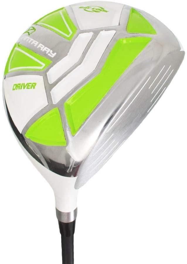 Load image into Gallery viewer, Ray Cook Manta Ray 4 Club Kids Golf Set for Ages 6-8 (kids 45-52&quot; tall) Green
