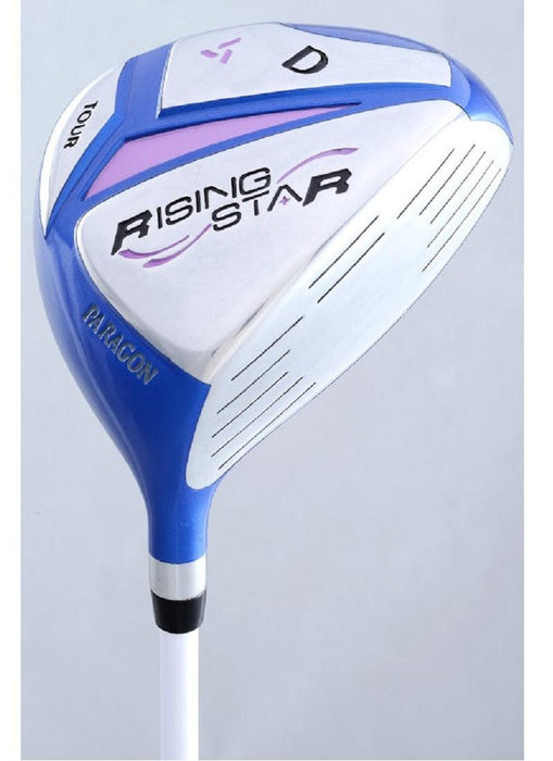 Rising Star 3 Fairway Wood for Girls ages 8-10 Lavender with Blue Head