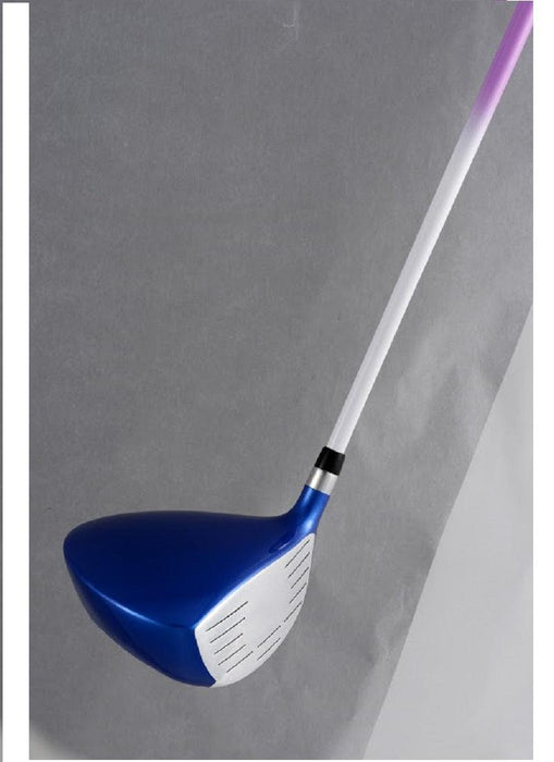 Rising Star 3 Fairway Wood Side View Blue Head Lavender Ages 8-10