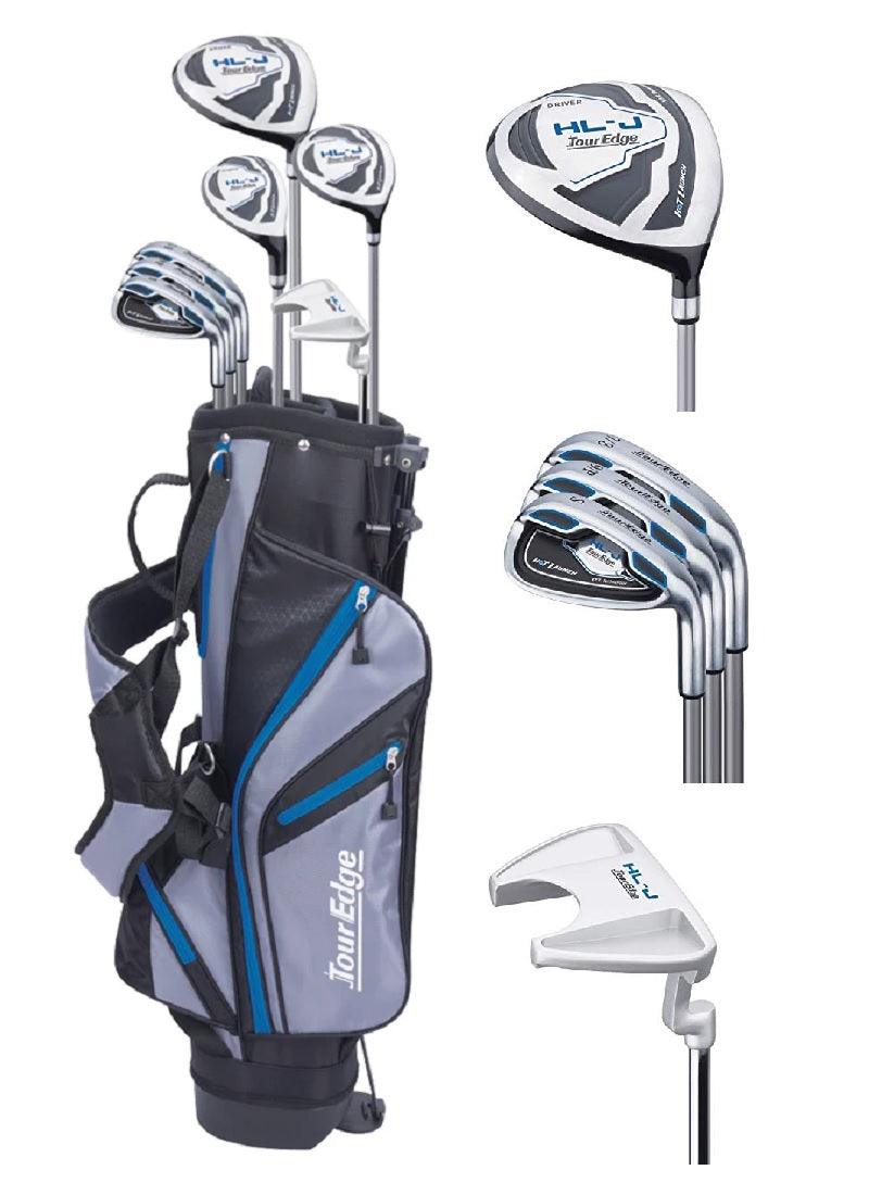 Load image into Gallery viewer, Tour Edge HL-J Teen Blue 7 Club Golf Set
