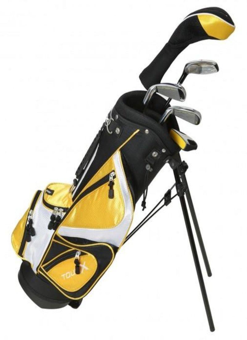 Load image into Gallery viewer, Tour X 5 Club Golf Set for Ages 5-7 Yellow
