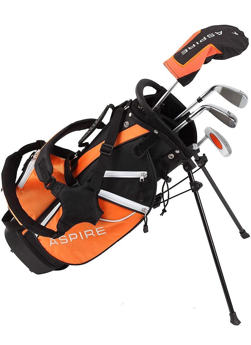 Load image into Gallery viewer, Aspire Jr Plus Kids Golf Set Ages 5-6 Orange
