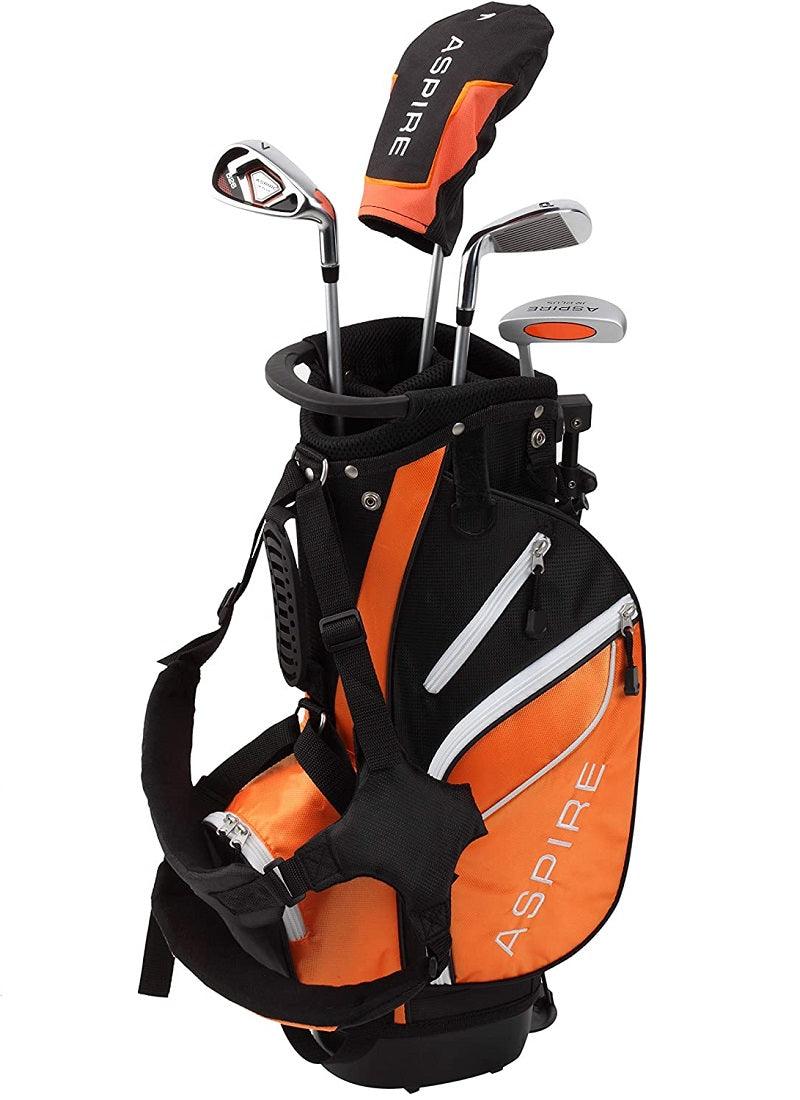 Load image into Gallery viewer, Aspire Jr Plus Youth Golf Clubs Ages 5-6 Orange 
