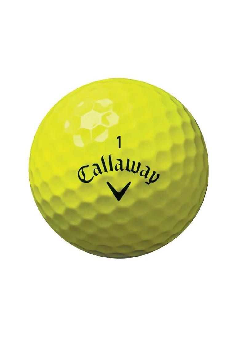 Load image into Gallery viewer, Callaway Yellow Golf Balls
