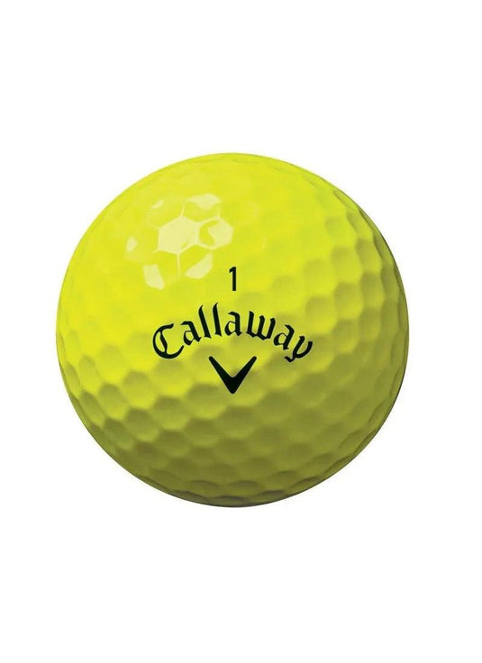 Callaway Yellow Golf Balls
