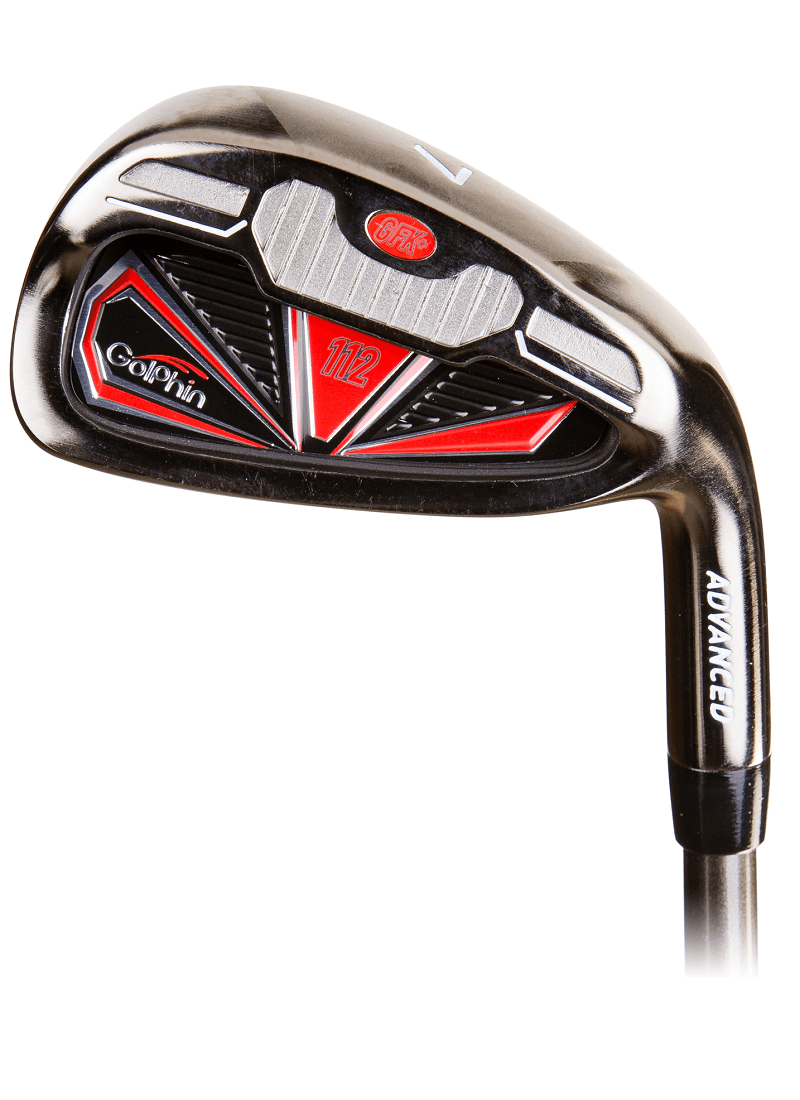 Load image into Gallery viewer, GolPhin GFK Plus 112 Junior Golf Iron Red
