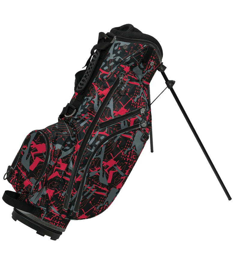 Load image into Gallery viewer, Lynx Ai 5 Club Junior Golf Set for Kids 48-51 Inches Tall Red - allkidsgolfclubs
