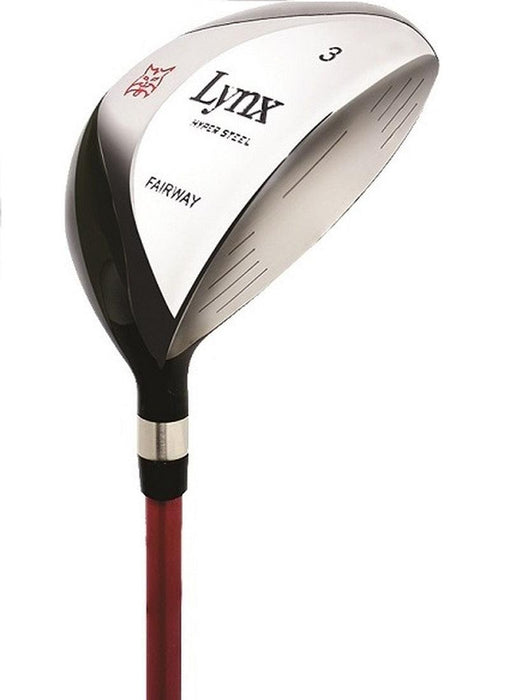 Lynx Junior Fairway Wood for Ages 7-11 Red - allkidsgolfclubs