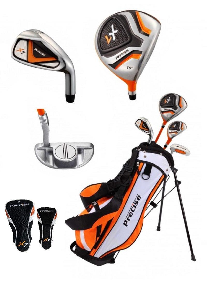 Load image into Gallery viewer, Precise X7 Kids Golf Set Ages 3-5 Orange
