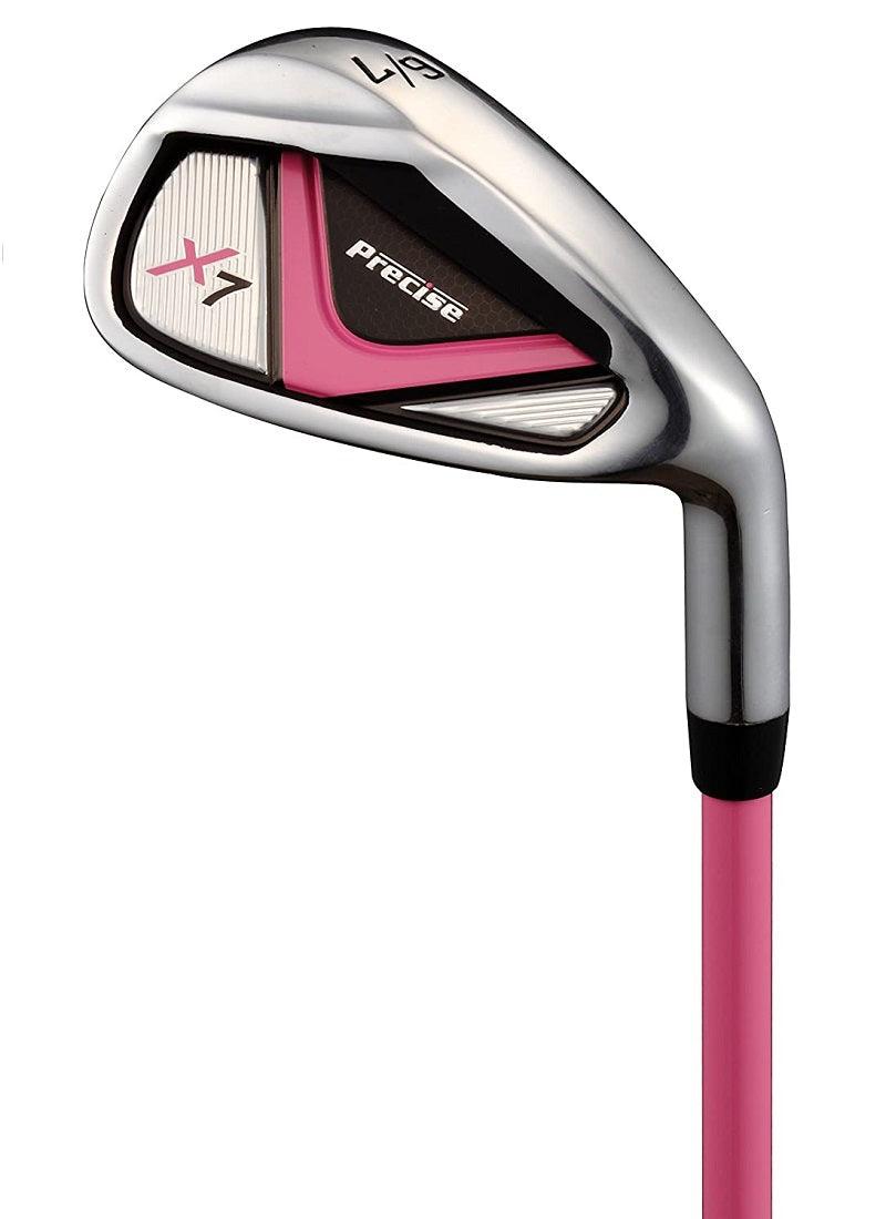 Load image into Gallery viewer, Precise X7 Girls Golf 7 Iron Ages 6-8 Pink
