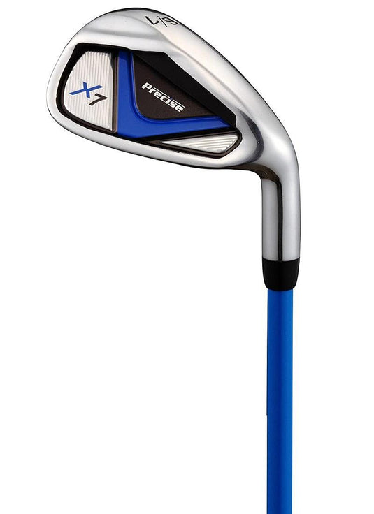 Precise X7 Junior Golf 7 Iron Ages 9-12 Blue